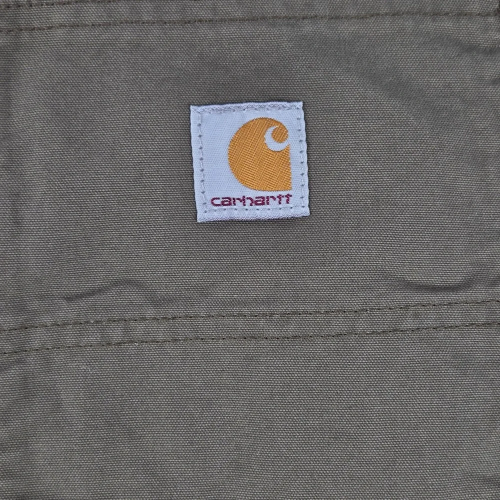 Carhartt Mens B147 LBR Canvas Carpenter Shorts Brown Original Fit 40